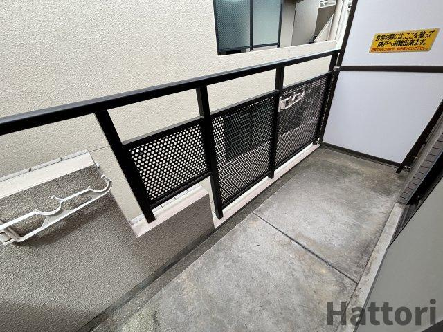 クレアコート曽根のバルコニー