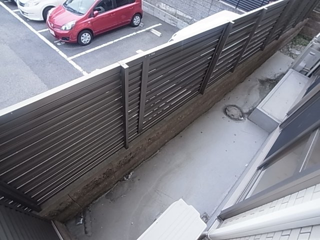 神戸市兵庫区石井町３丁目のアパートのバルコニー|バルコニー