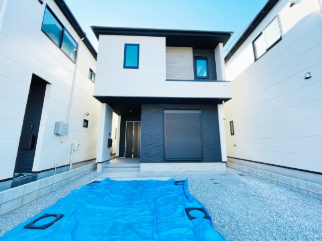 祝：成約済み　八王子市　元本郷町　新築戸建て　８期の外観|八王子の緑豊かな住環境で、穏やかな新生活を。環境の良さがおすすめの新築戸建てです。～仲介手数料無料☆八王子ひなた不動産～八王子市元本郷町　新築戸建て