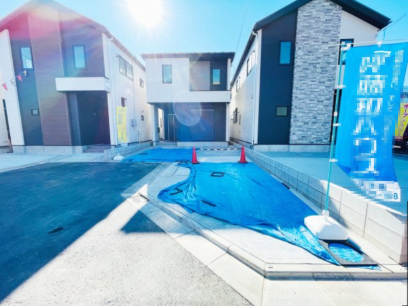 祝：成約済み　八王子市　元本郷町　新築戸建て　８期の外観|～仲介手数料無料☆八王子ひなた不動産～八王子市元本郷町　新築戸建て