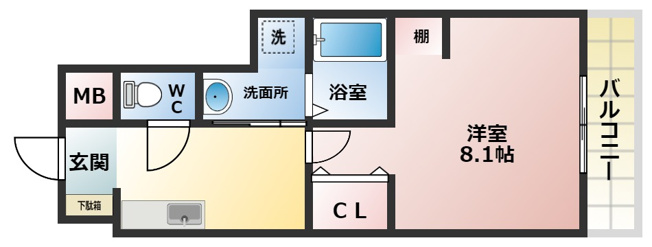 【間取り】 | アムール福