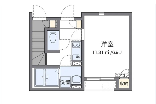 【間取り】 | クレイノブレスボヌール