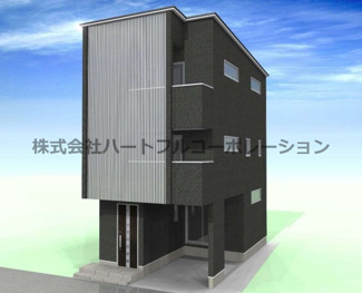 【外観】 | 長田区真野町　新築A号地　仲介手数料無料！