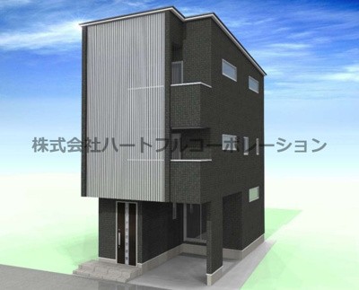 【外観】 | 神戸市長田区真野町　新築戸建A号地　仲介手数料無料！ | 長田区真野町　新築A号地　仲介手数料無料！
