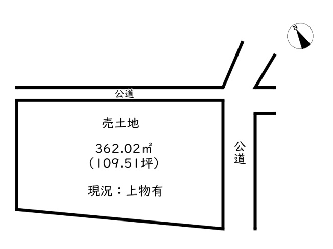 【土地図】 | 姫路市船津町／売土地