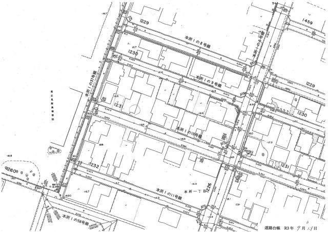 見附市本所1丁目564番4土地（更地渡し）の地図