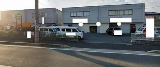 守山市古高町の倉庫の外観|外観です