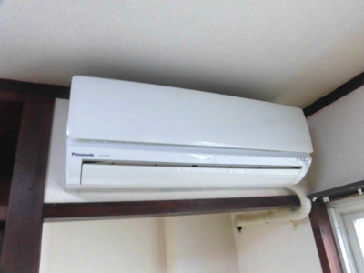 【設備】 | ニュー豊里 | エアコン付きの物件です。