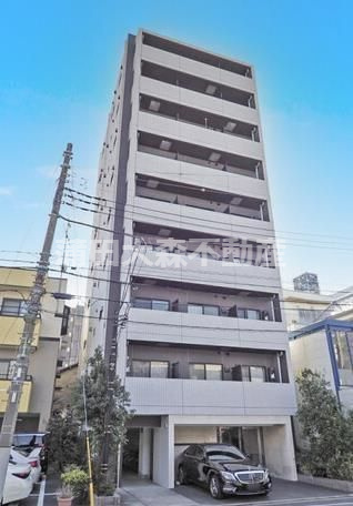 セジョリ蒲田の外観|2012年8月築　RC鉄筋コンクリート造地上9階建て1K~1LDK総戸数32戸の分譲賃貸マンション　JR京浜東北線蒲田駅徒歩圏内、東急池上線蓮沼駅近の東京都大田区西蒲田6丁目