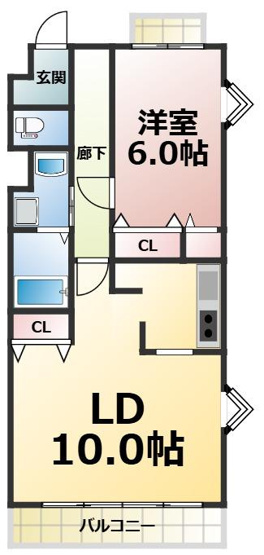 【間取り】 | 石川橋セブン