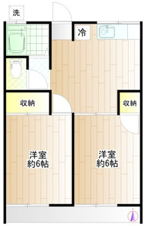 【間取り】 | 浜コーポ