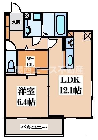 【間取り】 | メゾン・ハピネス