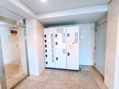 【その他共用部分】 | リーベスト中山A棟 | ◆宅配ボックスがあれば、外出中はもちろん在宅中でも手が離せないときなどにお荷物の配達が完了。