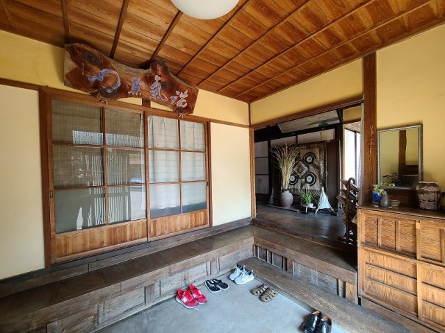 【玄関】 | 八幡町古民家 | 風情のある玄関です
