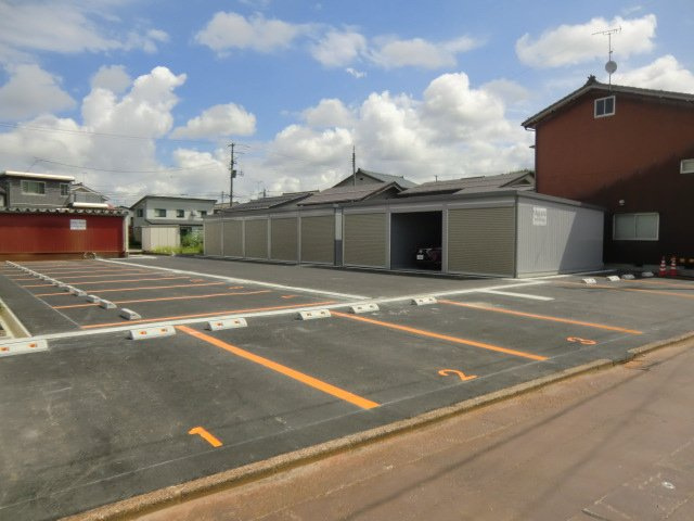 浅祐ガレージ＆パーキングの外観パース