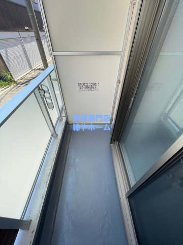 エルグランド住之江のバルコニー|お洗濯にも便利なバルコニー付き