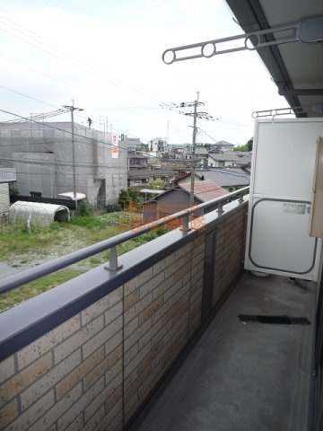ハウスフリーデⅢのバルコニー|同物件　イメージ写真