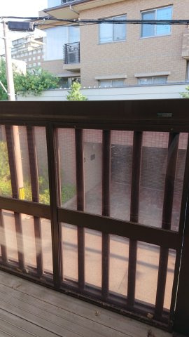 粟田口鳥居町戸建の展望|道路に面した南向きです