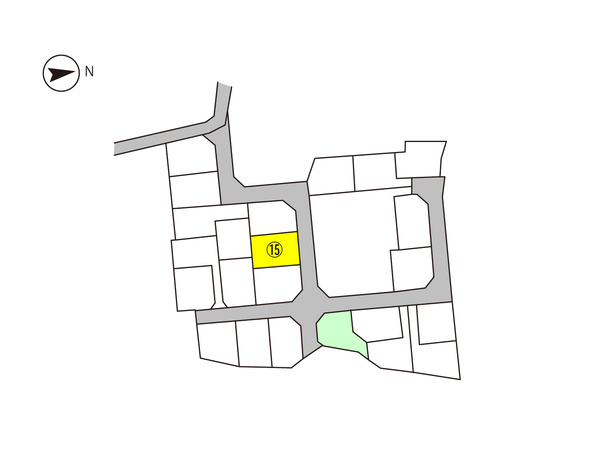 【区画図】 | 大庭町新築戸建