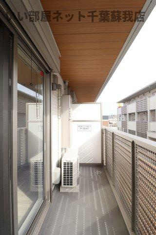 コンフォール古市場 ANNEXのバルコニー|バルコニー付きです