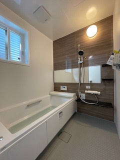 【浴室】 | 福島市南沢又平屋モデルハウス　1号棟