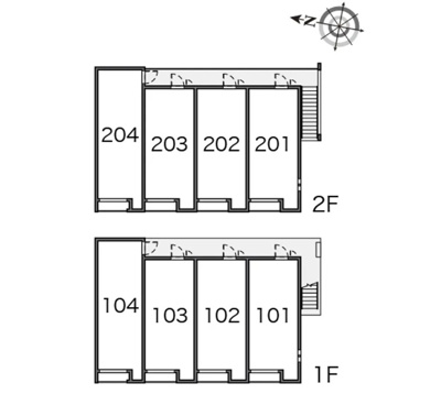 【区画図】 | クレイノ中野新橋