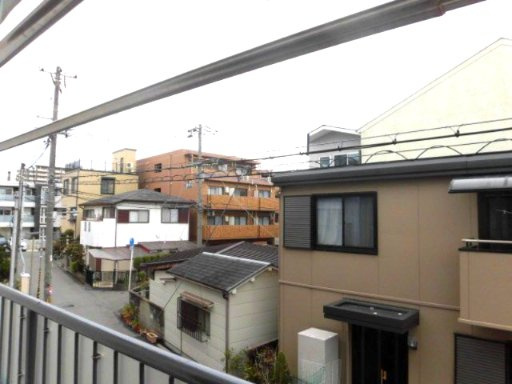 バルコニーからの眺望です。