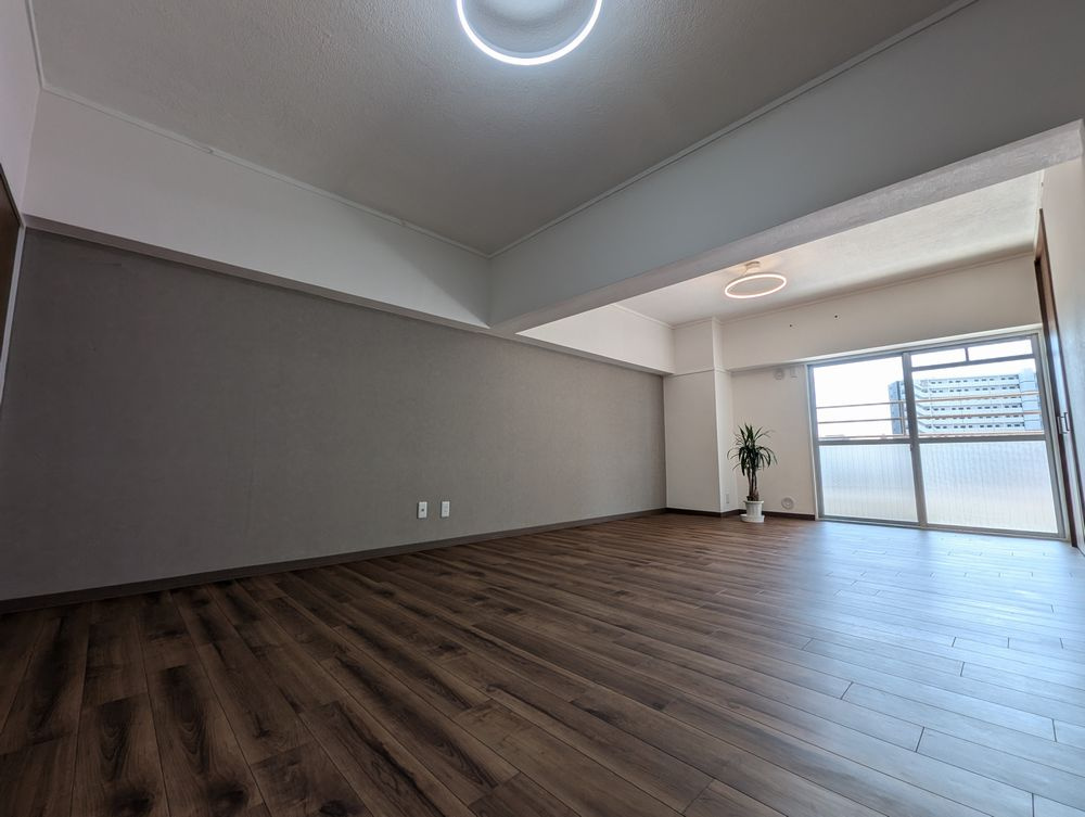 パールマンション金山の居間・リビング|リビング・ダイニング①