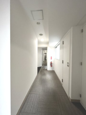 【その他共用部分】 | ラングタワー京橋 | 落ち着いた内廊下です