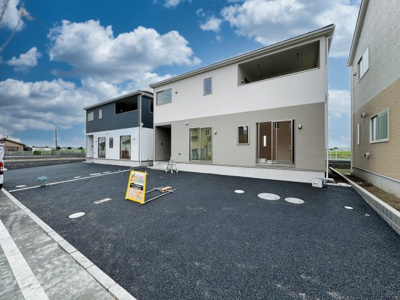 【外観】 | クレイドルガーデン　太田市大島町第2　2号棟 | 南道路で日当たり良好！あかるい物件です♪