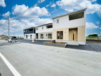 【外観】 | クレイドルガーデン　太田市大島町第2　3号棟 | 建物完成しました！ぜひ一度ご見学ください♪