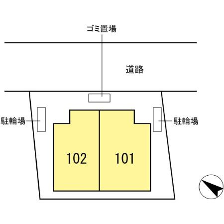 ルミエールの区画図
