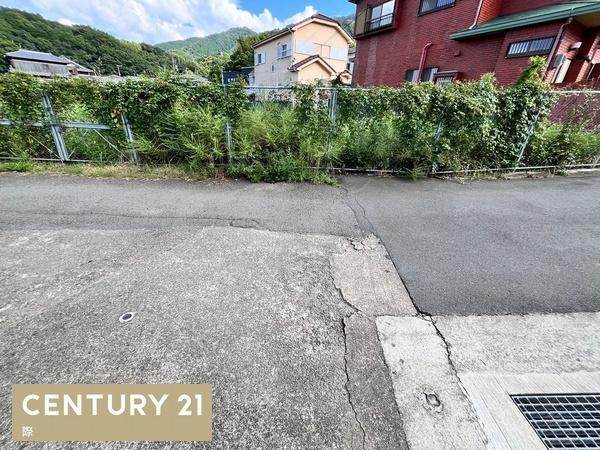 海南市鳥居　土地の前面道路含む現地写真