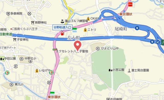 祝：成約済み　センチュリー八王子ひよどり山　八王子市　中古マンションの地図|～仲介手数料無料☆八王子ひなた不動産～センチュリー八王子ひよどり山