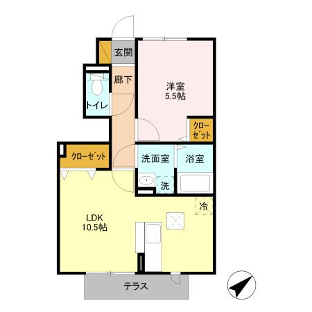 スタッピハウスの間取り