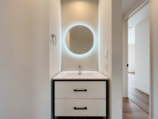 『八王子市新築戸建て』八王子市絹ケ丘2-49‐11【仲介手数料無料】　５期のその他|２階にも洗面台があります。～仲介手数料無料☆八王子ひなた不動産～八王子市絹ケ丘　新築戸建て