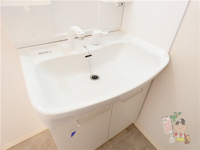 プラシス壱番館の洗面所