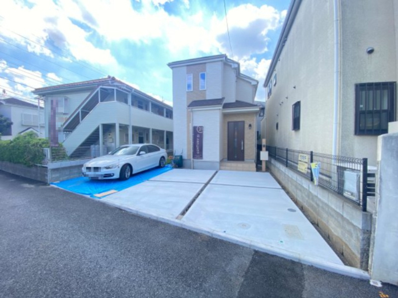 祝：成約済み　八王子市　諏訪町　新築戸建て　５期　の外観|～仲介手数料無料☆八王子ひなた不動産～八王子市諏訪町　新築戸建て