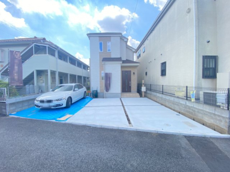 祝：成約済み　八王子市　諏訪町　新築戸建て　５期　の外観|～仲介手数料無料☆八王子ひなた不動産～八王子市諏訪町　新築戸建て