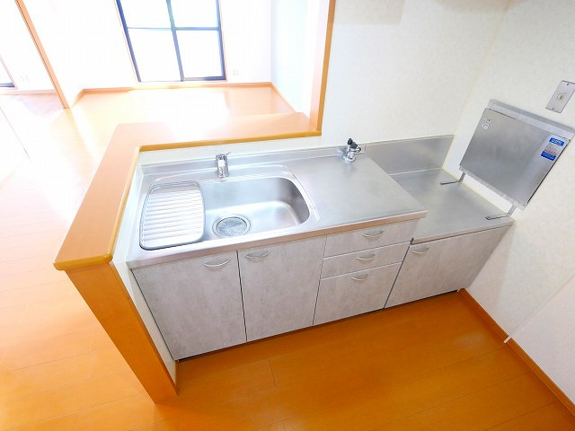 リビングタウン南生駒　Ｂ棟のキッチン