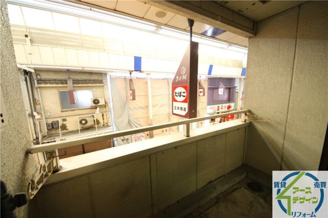 正井ビルのバルコニー|広々としたバルコニーです