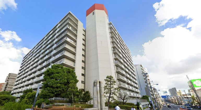 イトーピア住吉マンションの外観