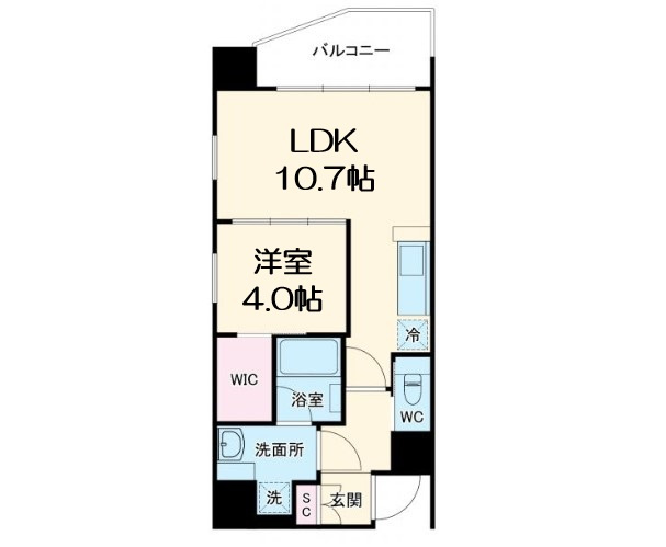 【間取り】 | プレジオ松屋町