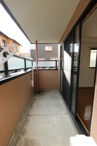 ピースフルプレイスのバルコニー