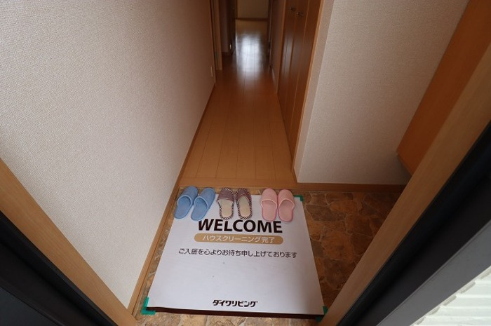 ヴィアノⅡの玄関