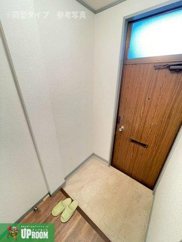 コーポ倉知の玄関