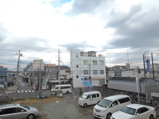 高槻市南庄所町のアパートの展望