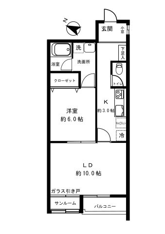 【間取り】 | Barry Court