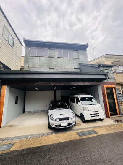 大津市横木１丁目の店舗事務所の外観|外観は落ち着いています