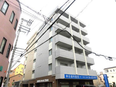 【外観】 | ライフロード | 外壁タイル張りのお洒落なマンションです